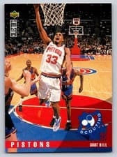 Grant Hill 1995-96 Collector's Choice Base Set card