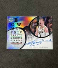 2024-25 Bowman University Chrome Eye Test Autographs Braden Smith #ETA-BS card