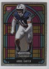 2025 Panini Prizm Draft Picks Stained Glass Abdul Carter #14 card