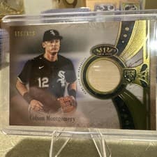 2026 Topps Tier One Rookie Relics Colson Montgomery #RR-CM card