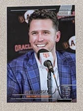 Buster Posey 2022 Stadium Club card