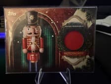 2025 Topps Holiday Holiday Faux Relics Nutcracker #HFR-N card