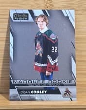 Logan Cooley 2023 O-Pee-Chee Platinum Preview card