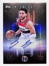 2025-26 Topps Midnight Dark Marks Signatures Colby Jones #DM-CJ card