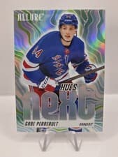 2025-26 Upper Deck Allure Hues Next? Gabe Perreault #HN-6 card