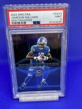 Jameson Williams 2022 Panini Spectra Spectraverse card