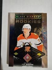 2025-26 Upper Deck Black Diamond Base Diamond Relic Rookies Ian Moore #BDR-IM card