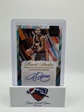 2024-25 Panini Court Kings Brush Strokes Autographs Alonzo Mourning #BR-ALO card