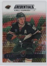 2025-26 Upper Deck Credentials Acetate Ticket Access Kirill Kaprizov #TA-KK card