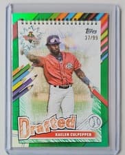 2025 Topps Pro Debut Drafted Kaelen Culpepper #DF-3 card