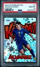Julian Alvarez 2024 Panini Donruss Kaboom card