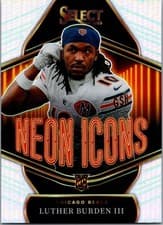 2025 Panini Select Neon Icons Luther Burden III #2 card
