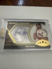 2025 Topps Five Star Pentamerous Penmanship Autographs Jason Varitek #PP-JVA card