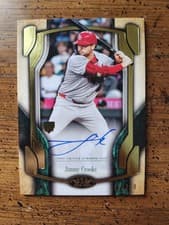 2026 Topps Tier One Break Out Autographs Jimmy Crooks #BOA-JCR card