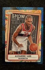 2024-25 Topps Chrome Show and Tell Alexandre Sarr #ST-12 card