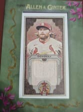 2025 Topps Allen & Ginter Allen & Ginter Mini Framed Relics Brendan Donovan #MFR-BD card
