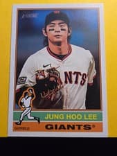 Jung Hoo Lee 2025 Topps Heritage card