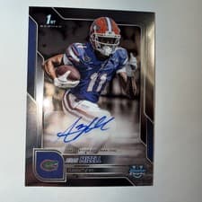 2025 Bowman University Chrome Chrome Prospect Autographs Aidan Mizell #BCA-AM card