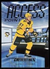 2025-26 Upper Deck Credentials Access Point Sidney Crosby #AP-11 card