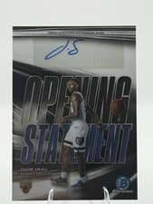 2025-26 Bowman Opening Statement Signatures Javon Small #OS-JS card