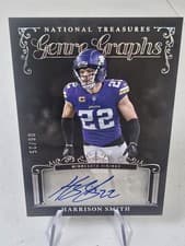 2025 Panini National Treasures Genre Graphs Harrison Smith #25 card