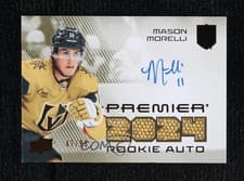 2024-25 Upper Deck Premier Premier Rookie Auto Jersey Mason Morelli #PRA-MM card