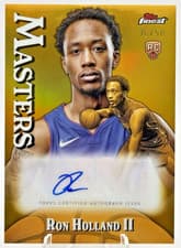2024-25 Finest Masters Autographs Ron Holland II #MA-RHO card