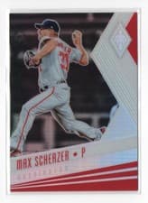 Max Scherzer 2018 Panini Chronicles Phoenix card