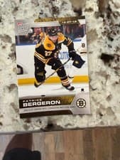 Patrice Bergeron 2019 Topps Now NHL Stickers card