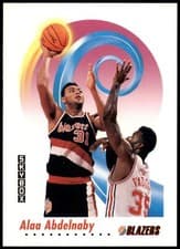 1991-92 SkyBox Base Set Alaa Abdelnaby #232