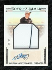 2024 Panini Boys of Summer Jumbo Prospect Material Signatures Colson Montgomery #JMS-CM card