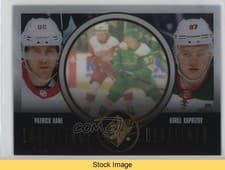 2024-25 SPx Excellence Redefined Patrick Kane/Kirill Kaprizov #EX-7 card