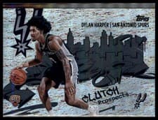 2025-26 Topps Clutch City Prospects Dylan Harper #CC-2 card