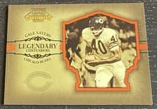 Gale Sayers 2004 Playoff Contenders Legendary card