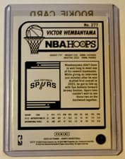 Victor Wembanyama 2023 Panini Hoops card