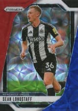 Sean Longstaff 2024 Panini Prizm Premier League card