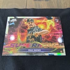 Paul Skenes 2024 Topps Cosmic Chrome Supernova card