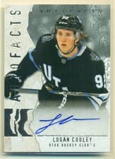 Logan Cooley 2025-26 Upper Deck Artifacts Autofacts card