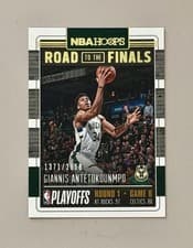 Giannis Antetokounmpo 2018 Panini Hoops Road to the Finals card