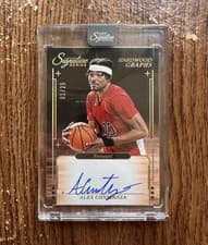 2025-26 Panini Signature Series Hardwood Graphs Alex Constanza #11 card