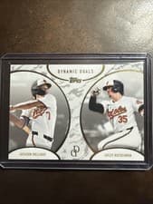 2025 Topps Dynamic Duals Base Set Jackson Holliday / Adley Rutschman #6 card