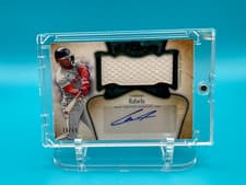 2026 Topps Tier One Autographed Tier One Jumbo Relics Ceddanne Rafaela #AT1JR-CRA card