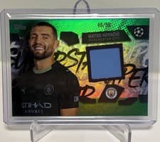 2025-26 Topps UEFA Club Competitions Topps Superstar Relics Mateo Kovačić #TSR-MK card