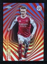 2025-26 Topps UEFA Club Competitions Mindgame Martin Ødegaard #MG-5 card