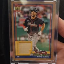 2026 Topps 1991 Topps Relics Matt Olson #91R-MO card