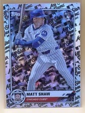 2025 Topps All Star Game Base Set Matt Shaw #57 card