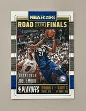 Joel Embiid 2018 Panini Hoops Road to the Finals card