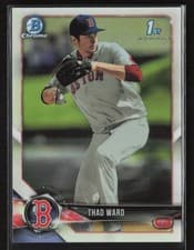 Thad Ward 2018 Bowman Draft card