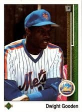 Dwight Gooden 1989 Upper Deck card