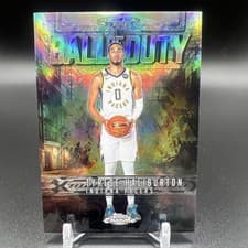 2025-26 Topps Chrome Ball of Duty Tyrese Haliburton #BD-12 card